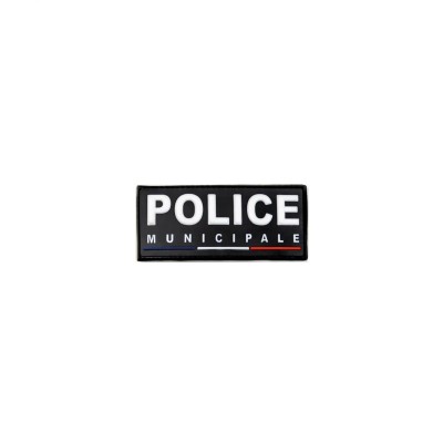 Municipal Police Rubber Velcro Flaps Pack